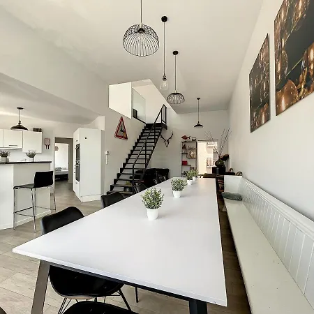 Tatil Evi Seashell - Luxurious Renovated Gas Station Koksijde